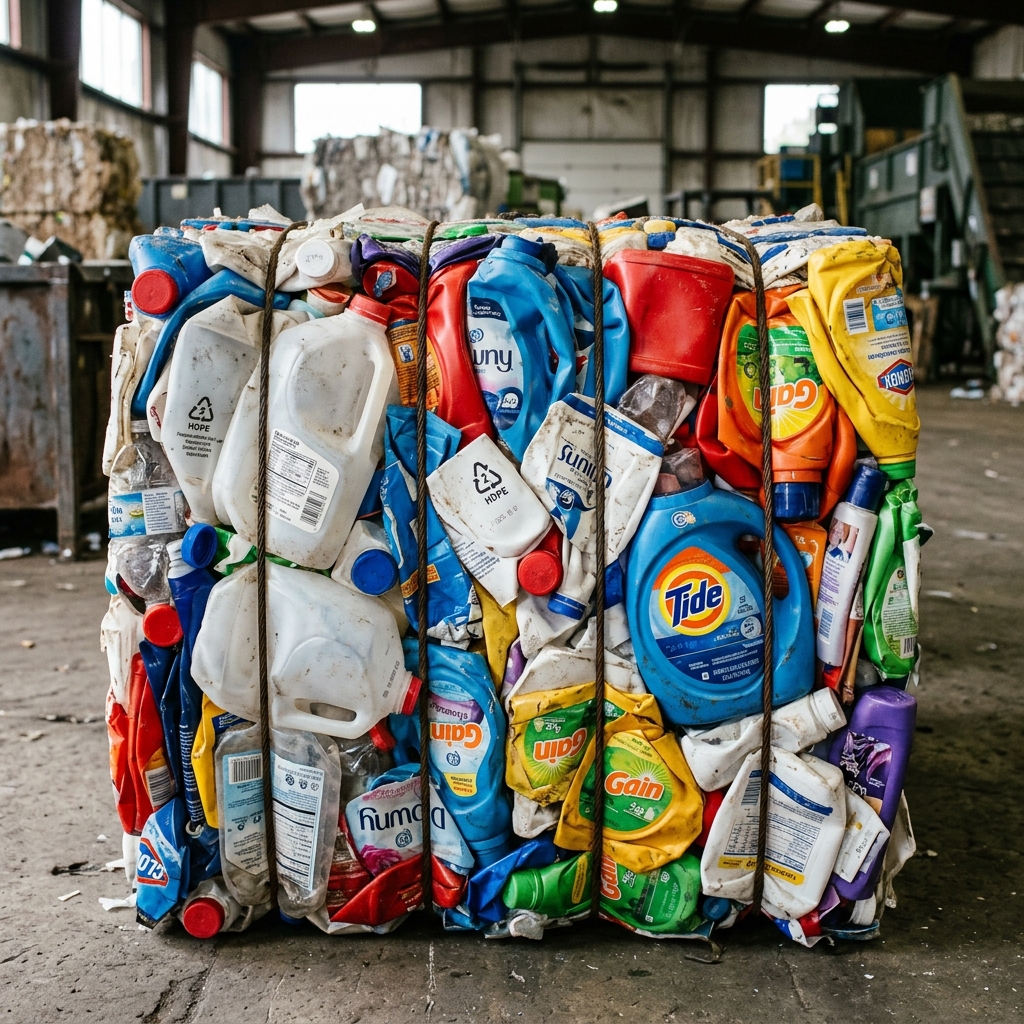 HDPE plastic recycling