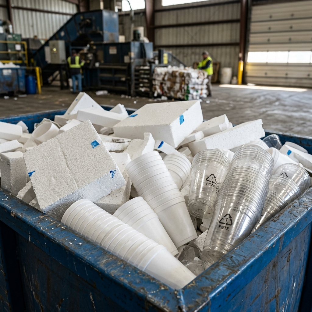 PS plastic recycling